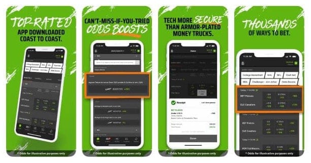 draftkings sportsbook website and app review