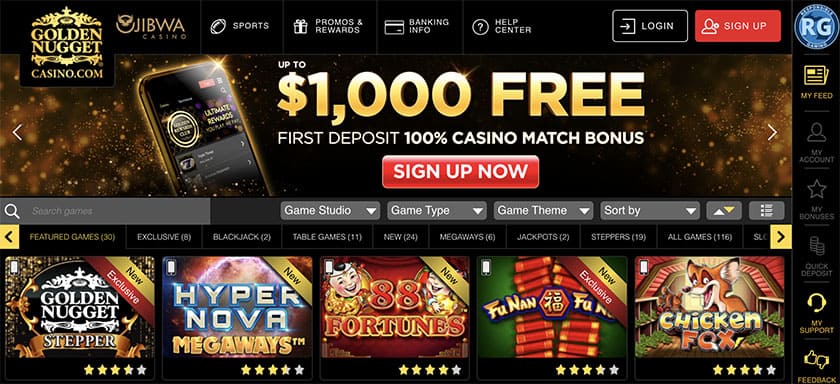 Golden Nugget Deposit Bonus