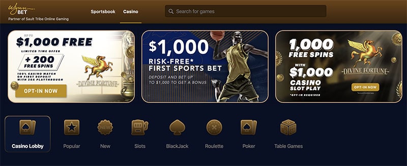 michigan online casino promos