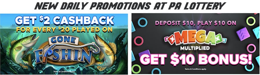 new daily promotions from pa lottery