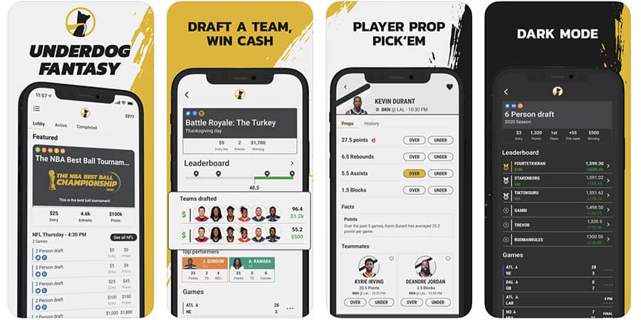 Underdog Fantasy Sports - Apps on Google Play