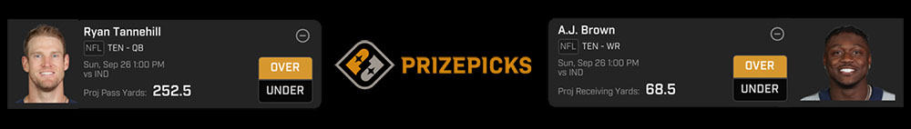 prizepicks nfl minggu 3 pilihan