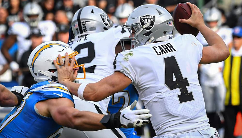 cash in on the Raiders inevitable collapse