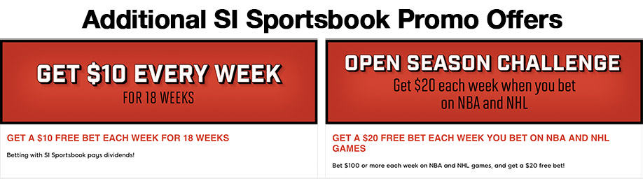 New SI Sportsbook Promo Code Offers for May