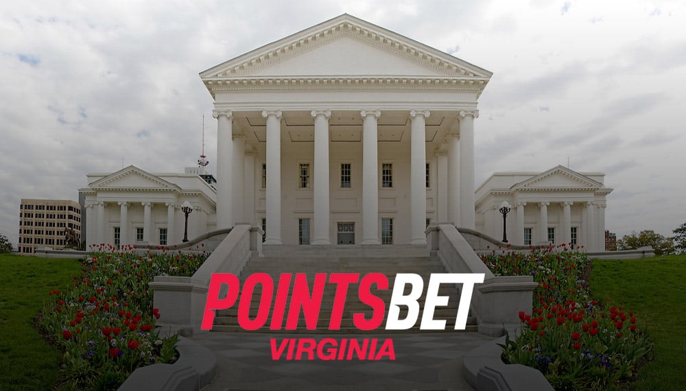 PointsBet Launches Online in Virginia