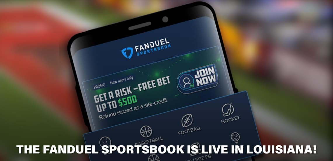 FanDuel Sportsbook Louisana Launch