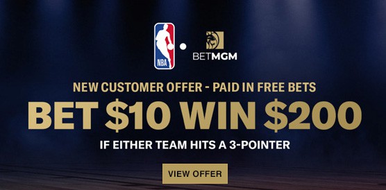 BetMGM NBA Bonus