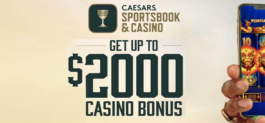 Top Casino Bonus for NJ from Caesars