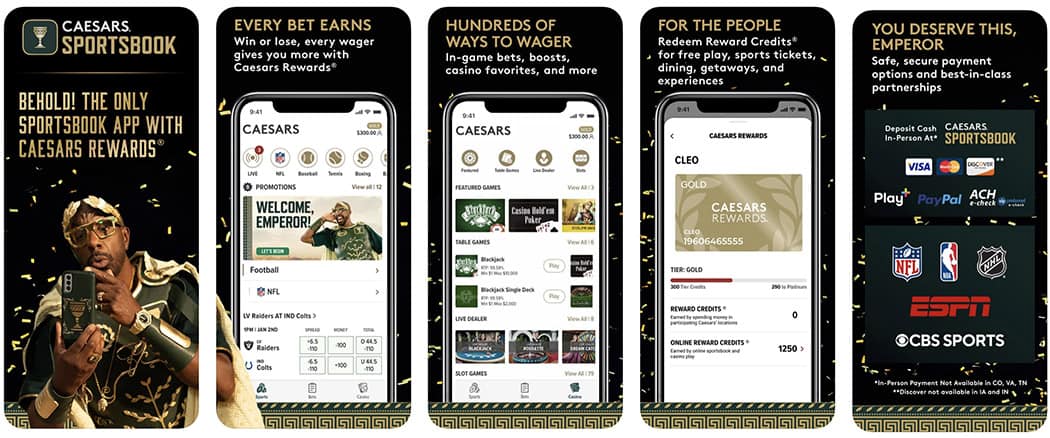 Caesars Sportsbook App Promotions