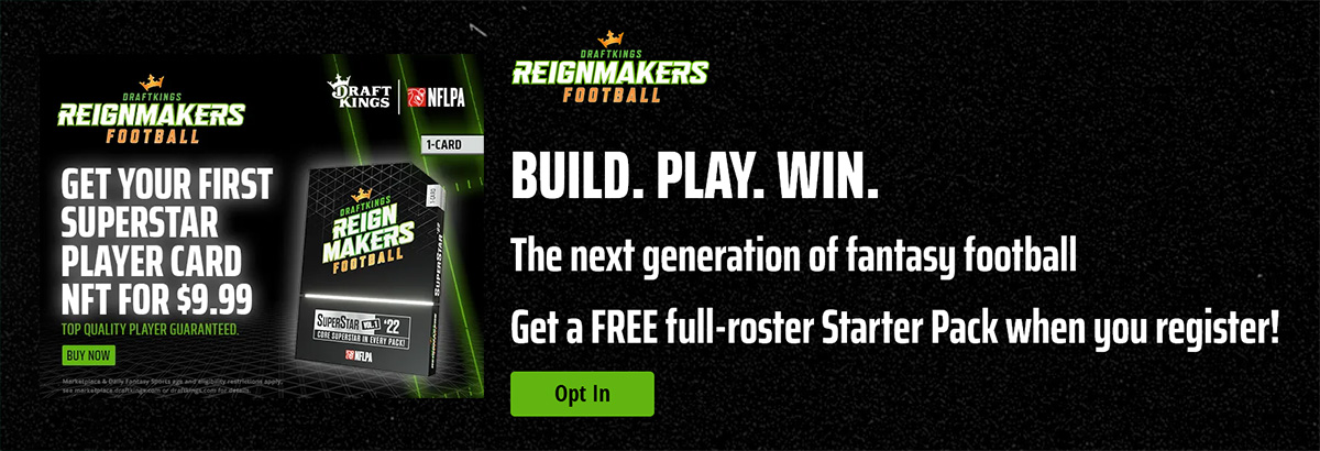 DraftKings Reignmakers Free Pack Offer