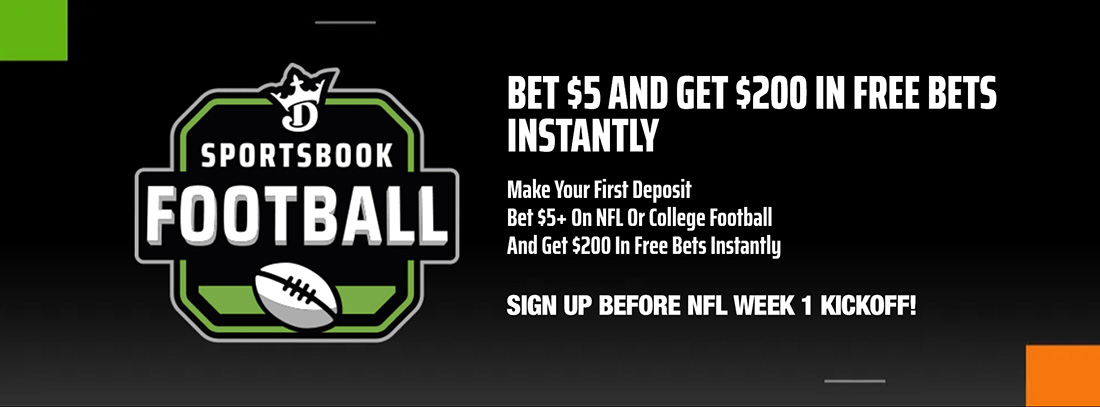 NFL Week 1 Offer from DraftKings Sportsbook