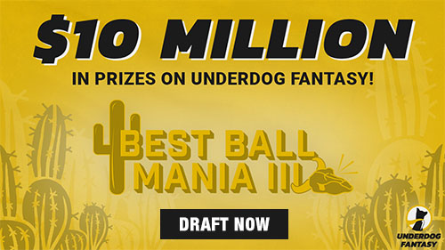 UnderDog Best Ball Mania III Contest