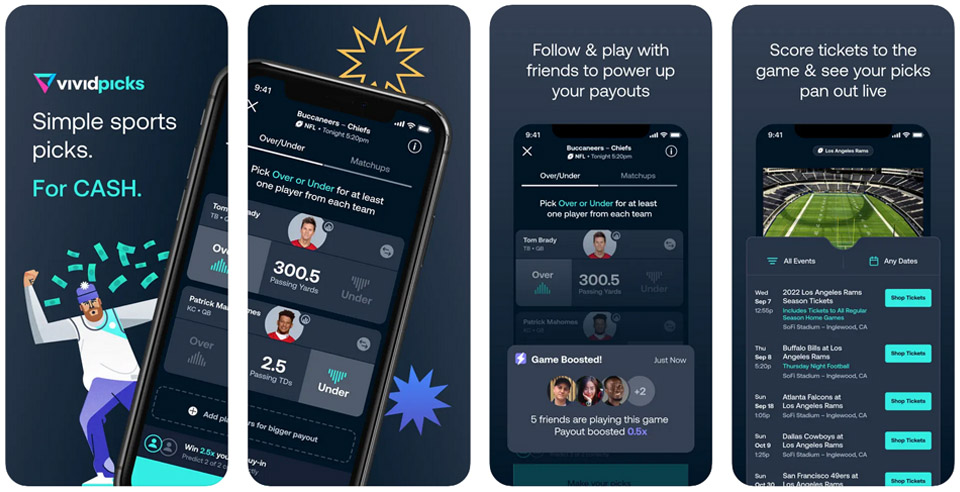 Vivid Picks Fantasy App