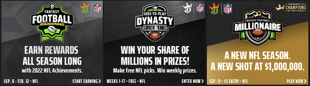 Review of New DraftKings NFL Promotions