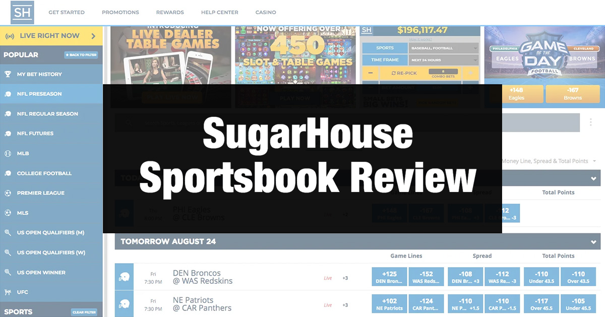 sugarhouse sportsbook review