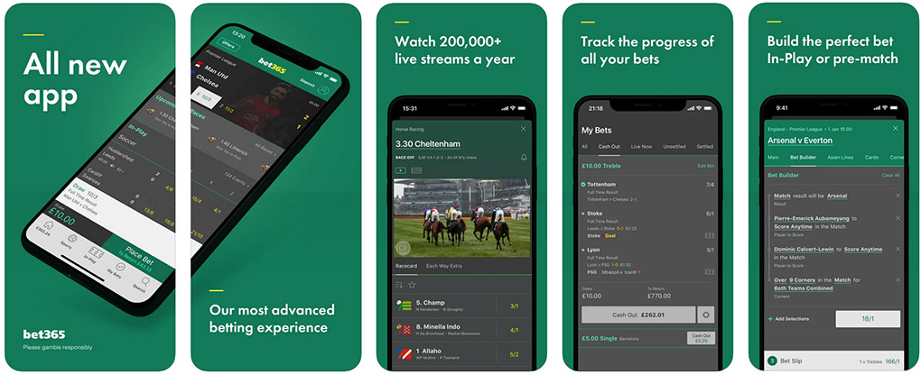 Bet365 Sportsbook App Review