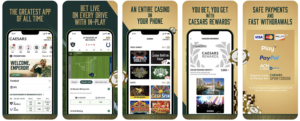 Caesar Sportsbook App