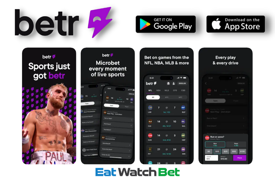 Download the Betr Microbetting App