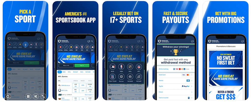 FanDuel Sportsbook App Features