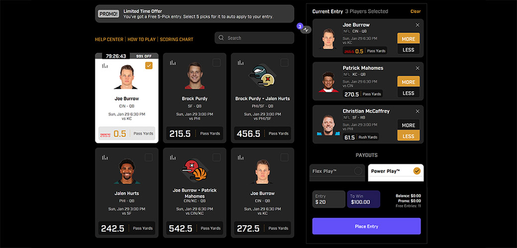 PrizePicks Payouts  Guide to Payouts on PrizePicks DFS