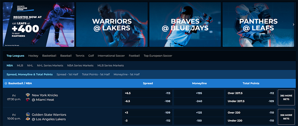 NorthStar Bets Sportsbook