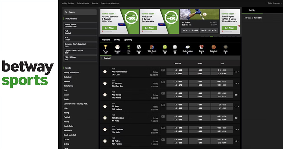 BetWay Sportsbook Promotions Overview