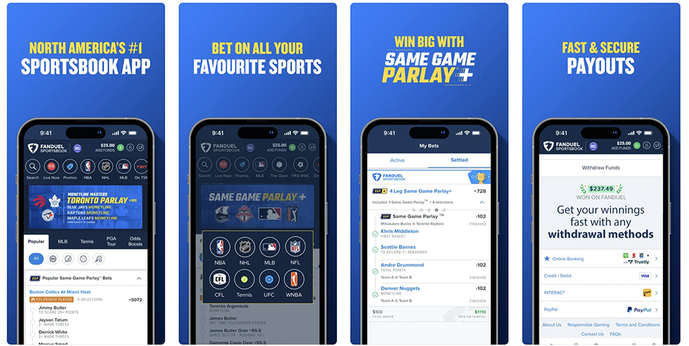 FanDuel Sportsbook Ontario App