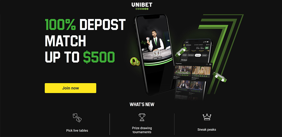 New Unibet Casino Promotions