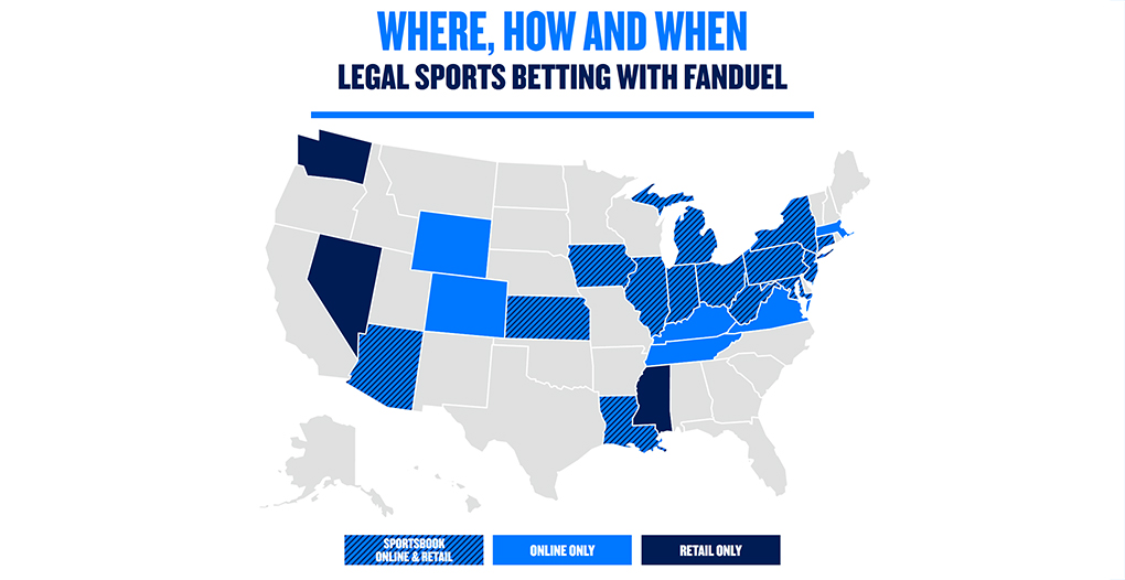 Where is FanDuel Sportsbook Legal