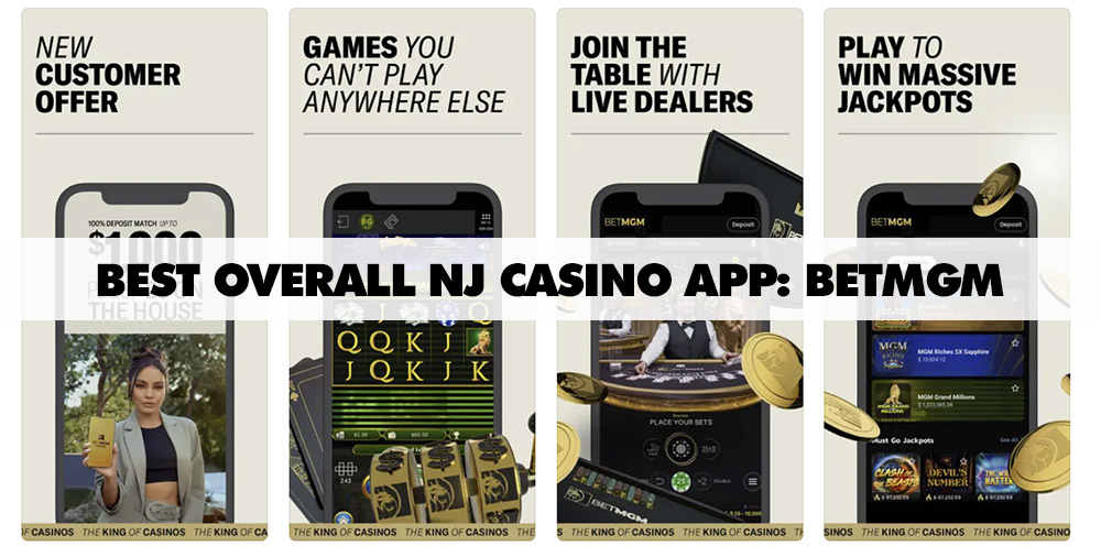 BetMGM is Our Pick for Best Overall Casino App in NJ
