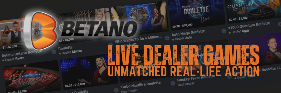 Betano Live Dealer Games