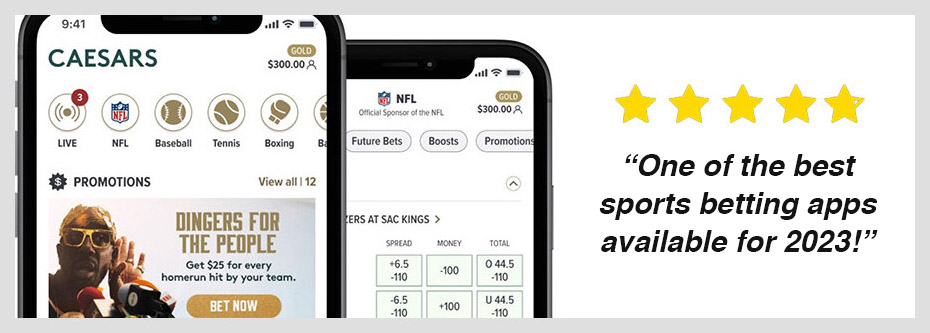 Caesars Sportsbook promo code SLMLIVE1000