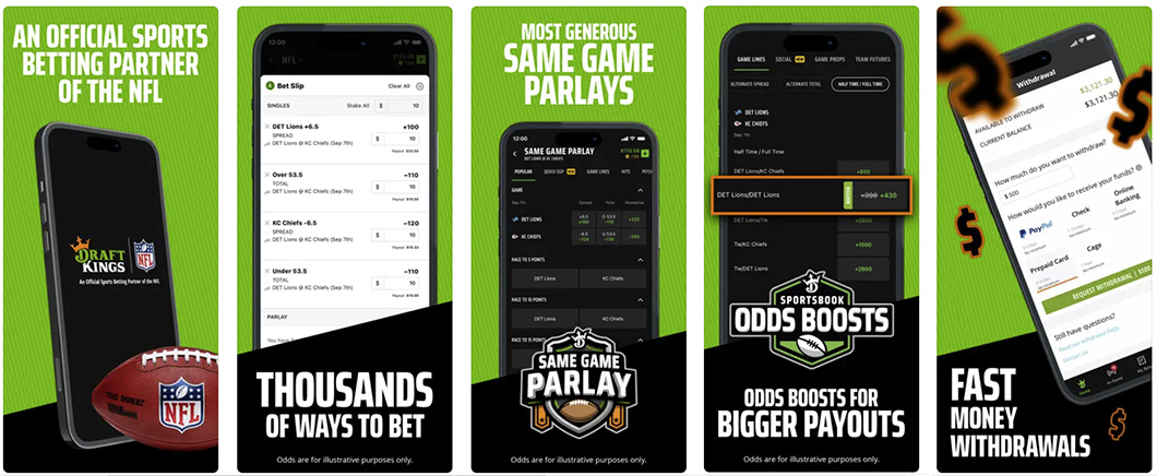 DraftKings Promo Code for Monday Night Football & PA, OH & AZ Users: $350 -  Sports Illustrated