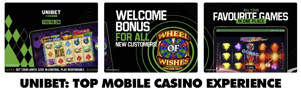 Unibet Casino Mobile Experience
