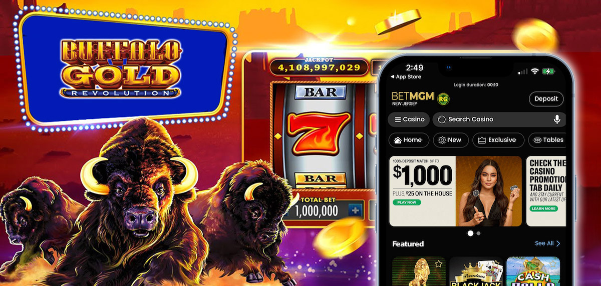 play buffalo gold slot machine online