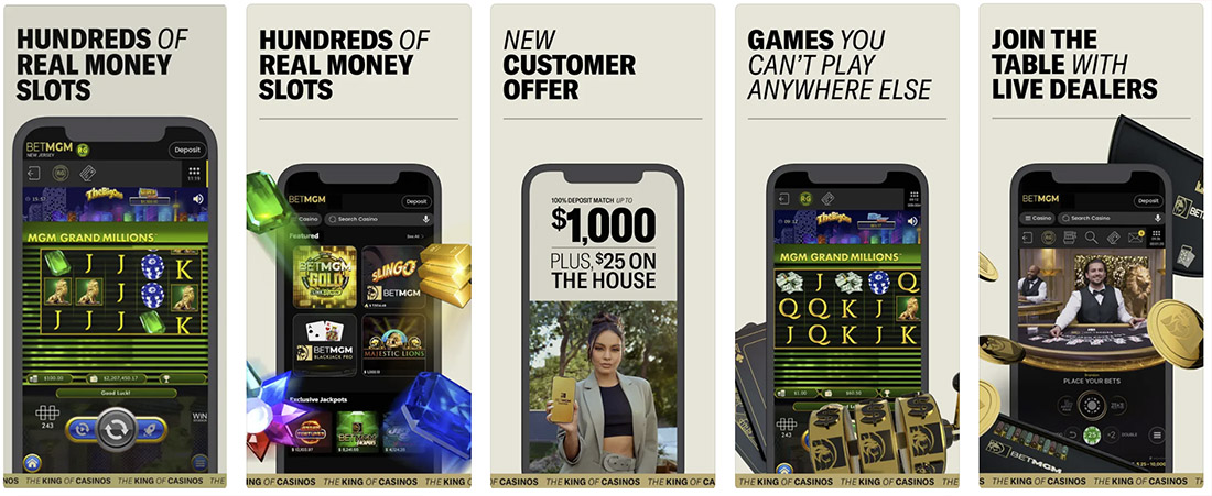 BetMGM Casino App Screenshots