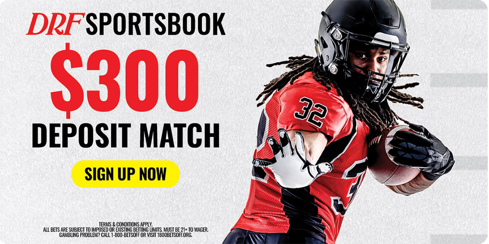 DRF Sportsbook Bonus Offer