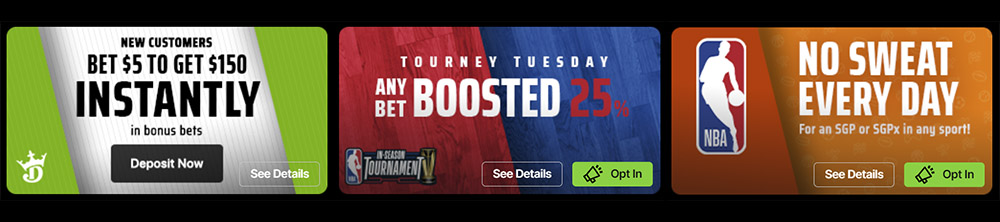 DraftKings Promotions for Current Players