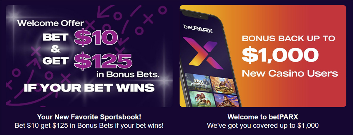 BetParx Sportsbook and Casino Bonus Offers